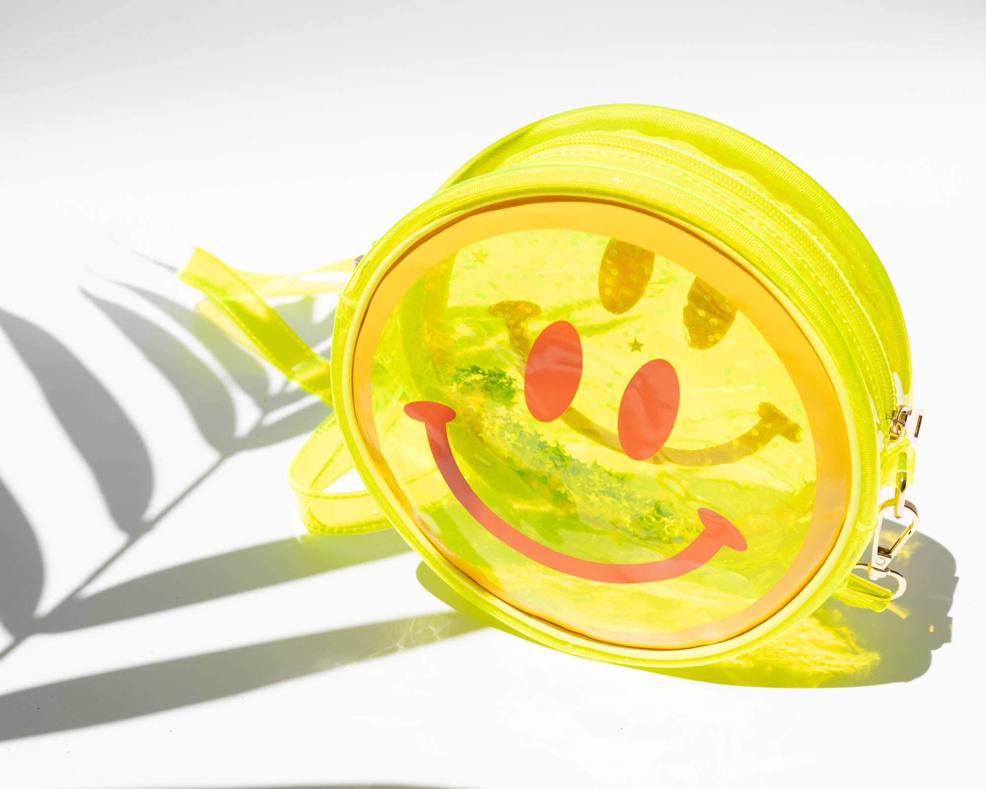 NEW! Jelly Handbag - Yellow Smiley Face 🙂