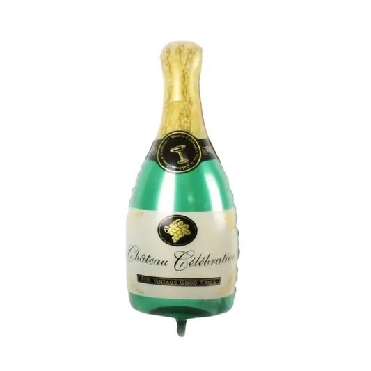 40" Champagne Bottle Foil Balloon