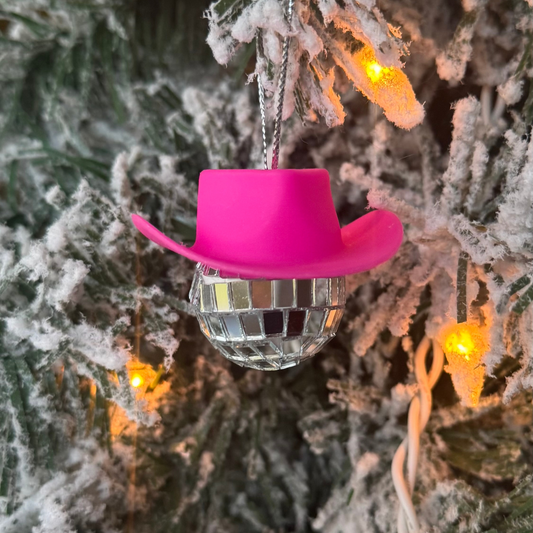 Mini Disco Hat Ornament