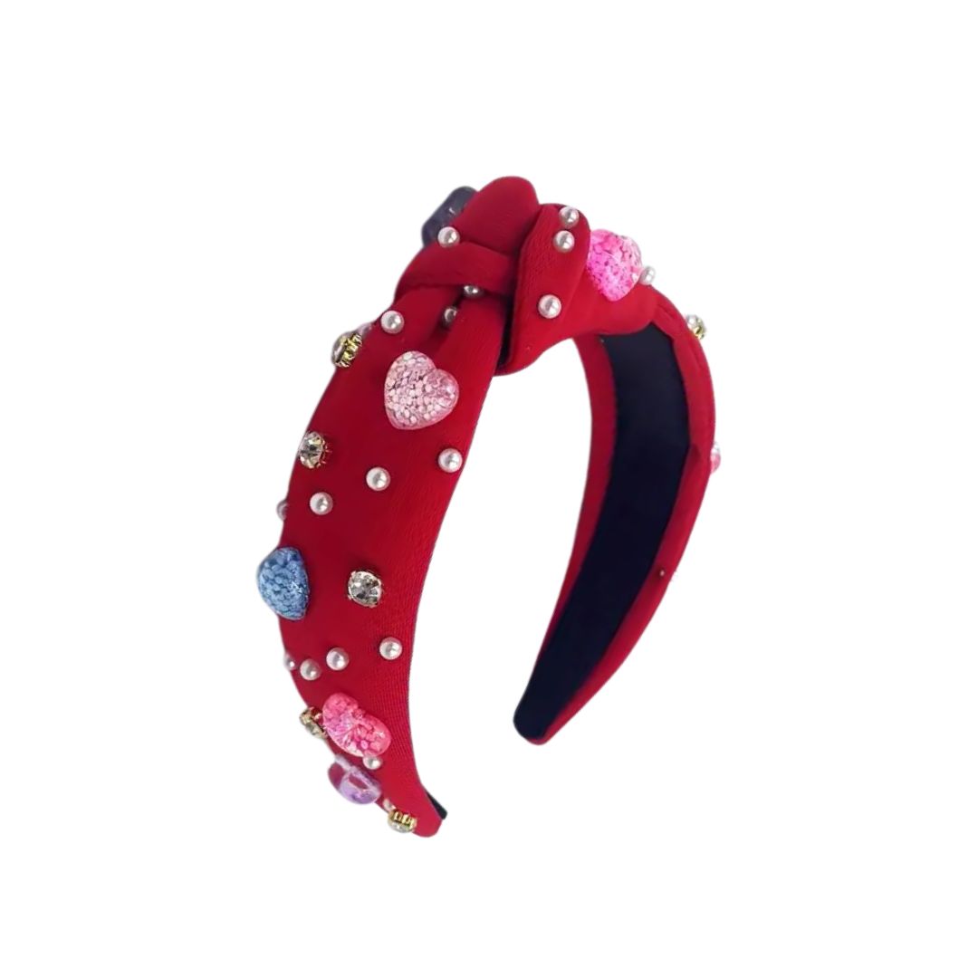 Red Heart Headband