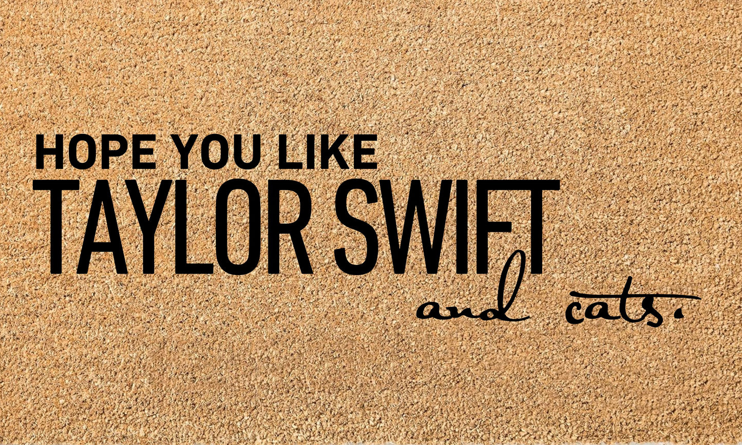 Taylor Swift Doormat Workshop