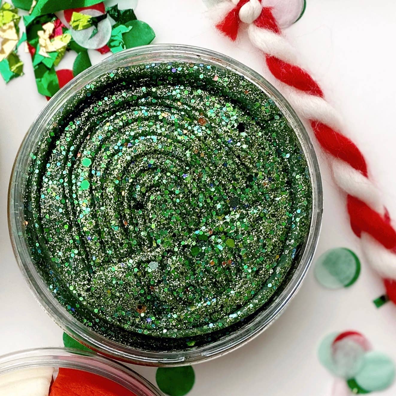 Christmas Tree Glitter Kid's Dough